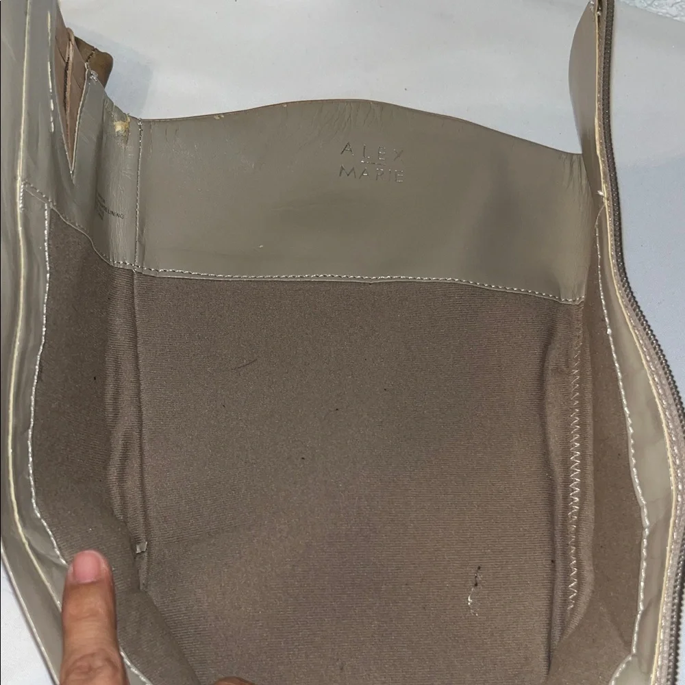 Alex Marie Tan Over the Knee Bootsus used good condition